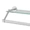 Organize It All Hanging Glass Shelf & Towel Bar